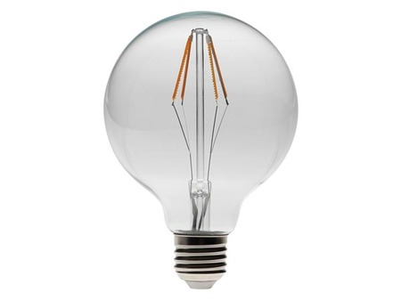 Image principale du produit Ampoule déco Led E27 Velleman globe 125mm 4.5W