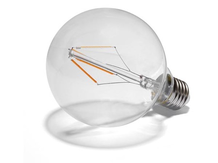 Image secondaire du produit Ampoule déco Led E27 Velleman globe 125mm 4.5W