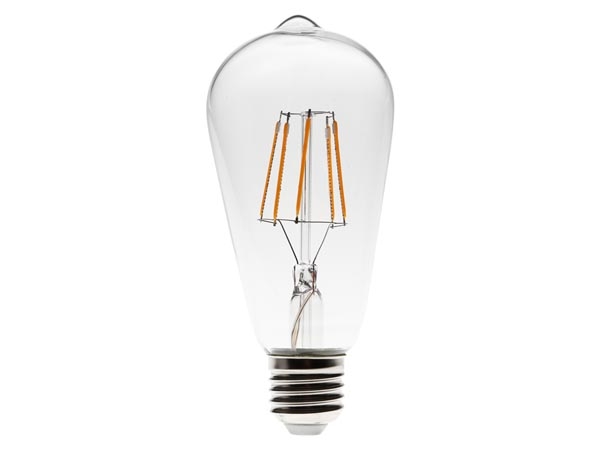 Image principale du produit Ampoule déco E27 Filament Led Velleman 4w type retro  ST64