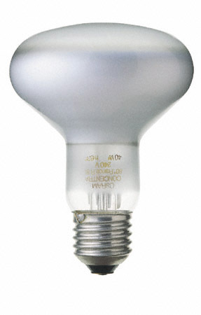 Image principale du produit Lampe spot reflecteur E27 R80 100W 230V code 0015585