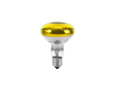 Image principale du produit Lampe spot reflecteur E27 R80 60W 230V Jaune