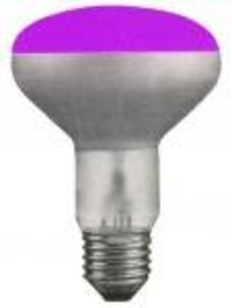 Image principale du produit Lampe spot reflecteur E27 R80 60W 230V Violet