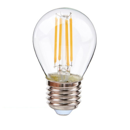 Image principale du produit Ampoule Led E27 sphérique claire dimmable 5W 3000K