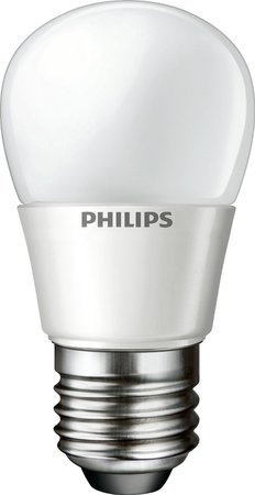 Image principale du produit Ampoule Philips LEDluster E27 sphérique 4-25W 230V dimmable Blanc Chaud dépolie