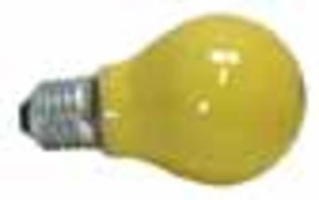 Image principale du produit Ampoule E27 230V 60W Jaune anti insectes
