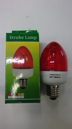 Image principale du produit E27 Stroboscope Rouge
