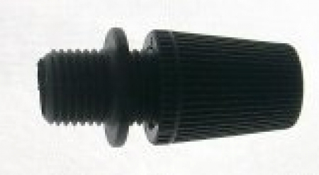 Image principale du produit Isolateur serre câble noir pour douille plastique E27 à filetage M10