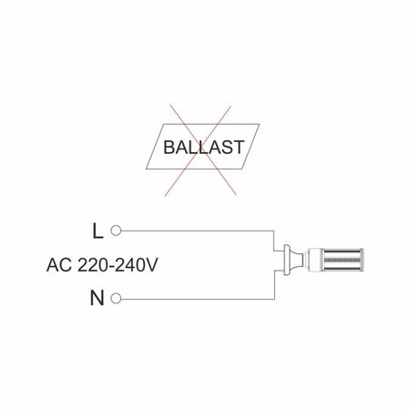 Image nº3 du produit Lampe Led E40 30W 2700K 3100 lumen