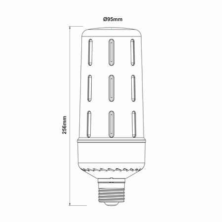 Image nº4 du produit LAMPE LED BENEITO ET FAURE ARIA 50W E40 220V 360º 5000K 6200LM