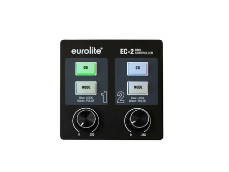 Image secondaire du produit EC-2 Eurolite - Contrôleur DMX 2 canaux ultra compact pour stroboscope ou machine à fumée
