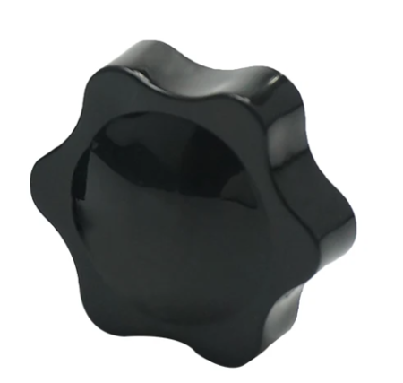 Image principale du produit Écrou molette M10 plastique noir pour projecteurs