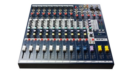 Image principale du produit Console de Mixage Analogique SoundCraft - EFX8 - 8 MONO / 2 STEREO - EFFETS LEXICON