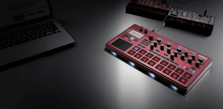 Image secondaire du produit Electribe 2S RD Korg - Echantillonneur Sampler Séquenceur Groovebox rouge