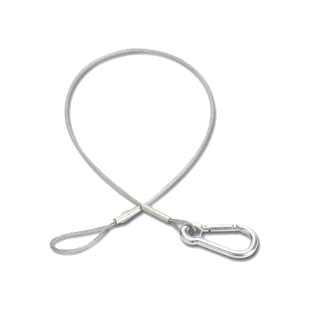 Image principale du produit Elingue de sécurité CMU 50Kg cable 2mm longueur 60cm