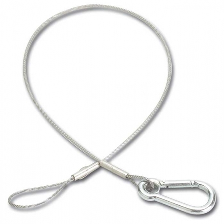 Image principale du produit Elingue de sécurité CMU 70Kg cable 3mm longueur 60cm
