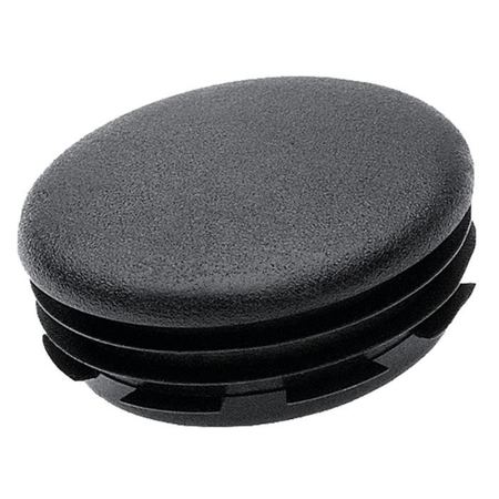 Image principale du produit Embouts plastiques noir 35mm bouchons pour épaisseur entre 1 et 2,5mm