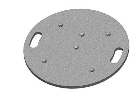 Image nº3 du produit ASD - Embase de sol lourde en acier Pour Serie EX50 SX290 ou SZ290