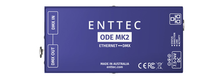 Image secondaire du produit Convertisseur node ART NET to DMX ENTTEC ODE MK2 Open DMX Ethernet