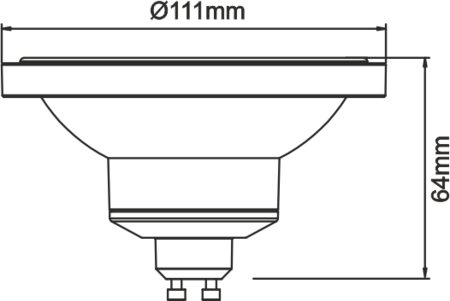 Image nº4 du produit Ampoule led ES111 beneito Faure GU10 230V 13W 2700K