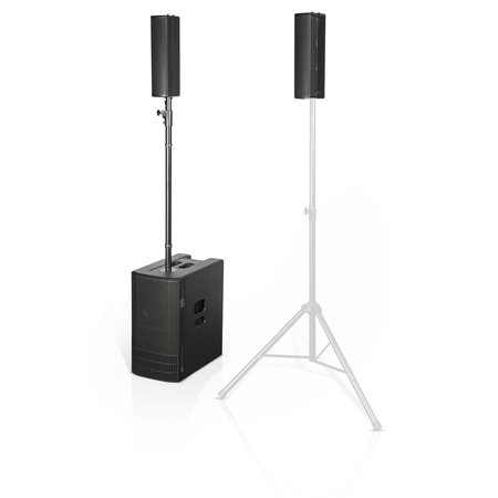 Image principale du produit ES1203 dBTechnologies – Système colonne et triphonique avec housses, pieds, mixage et bT stéréo 2x12’’ 2400W 132dB