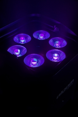 Image nº10 du produit EVENTPAR612-HEX-IP Algam Lighting - Projecteur led sur batterie 6 X 12W RGBWA + UV - Wireless dmx - IP65