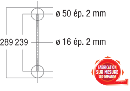 Image secondaire du produit Echelle ALU 290 29cm - ASD - EX29029