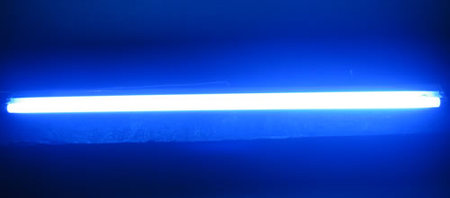 Image principale du produit Tube fluo standard sylvania 18W 60cm Bleu