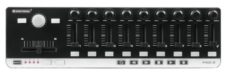 Image secondaire du produit Controlleur midi Omnitronic FAD-9 universel 9 faders