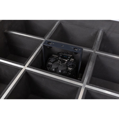 Image nº3 du produit PROJECTOR CASE 6 JVCase - Flight case pour 12 BTI Blinder avec accessoires