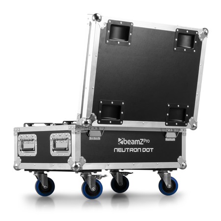 Image nº7 du produit Flightcase pour 8 Neutron Dot BeamZ Pro à roulettes