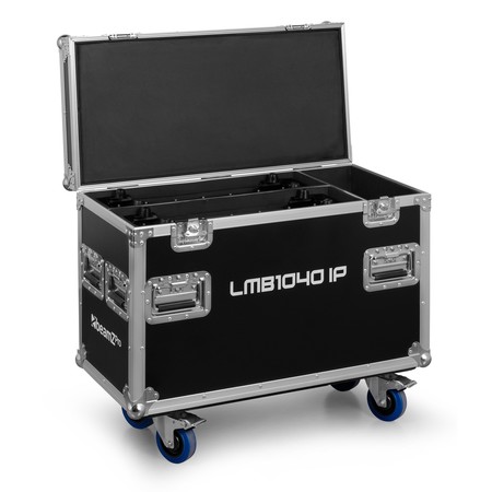 Image principale du produit Flightcase pour 2 LMB1040IP BeamZ Pro sur roulettes