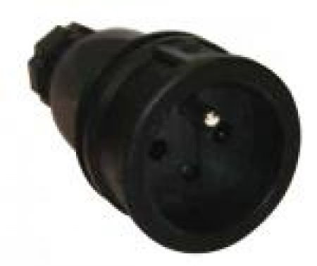 Image principale du produit Prise femelle 16A secteur caoutchouc PCE