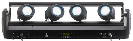 Image secondaire du produit Barre à 4 Projecteurs Contest FIRESTORM - LED 10W Blanches - Mouvements Pan et Tilt