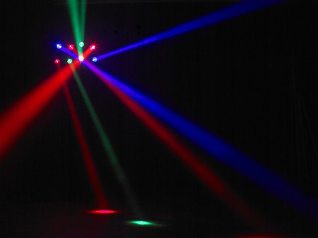 Image nº4 du produit Effet led Contest Double rampe à 8 LEDs9W TRI et 4 LEDs blanches Flash