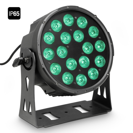 Image principale du produit Projecteur led IP65 Cameo FLAT PRO 18 IP65 18 x 10 W RGBWA