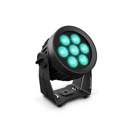 Image principale du produit Flat Pro 7 G2 Cameo Projecteur Led 7X 10W RGBWA IP65