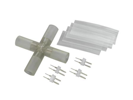 Image principale du produit Connecteur pour 4 raccordements en croix flexible lumineux