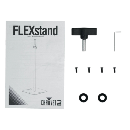 Image nº9 du produit FLEXstand Chauvet DJ - Pied polyvalent à embase lourde hauteur 2m40 avec housses