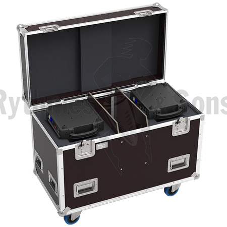 Image principale du produit Flight case Rythmes et Sons pour 2 lyres Martin MH1 Profile