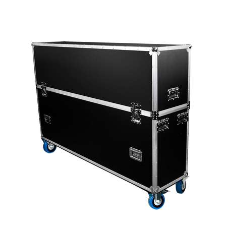 Image secondaire du produit Flight case pour 2 écran 75 à 85 pouces
