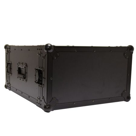 Image principale du produit Rack 6U pro avec capot arriere fermeture papillon série black case