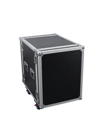 Image principale du produit Flight Case rack 12U sur roulettes 2 capots fermetures Pro