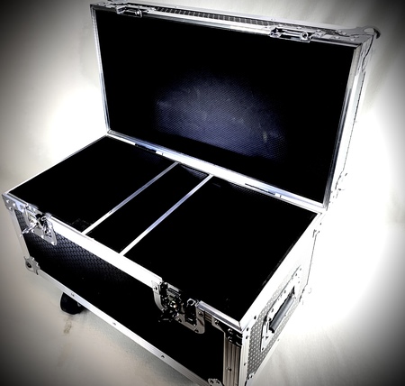 Image secondaire du produit Flight case 2 compartiments sur roulette