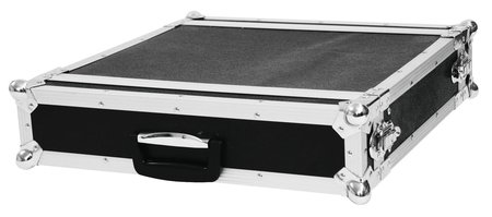 Image principale du produit Flight case pour rack d'effet 2U 2 capots version fermeture grenouille