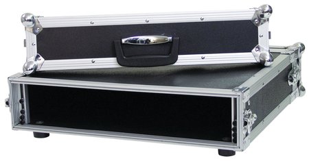 Image nº3 du produit Flight case pour rack d'effet 2U 2 capots version fermeture grenouille