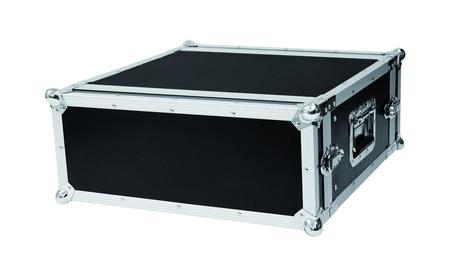 Image principale du produit Flight case pour rack d'effet 4U 2 capots version fermeture grenouille