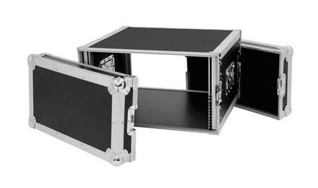 Image nº3 du produit Flight case betonex 6U 2 capots