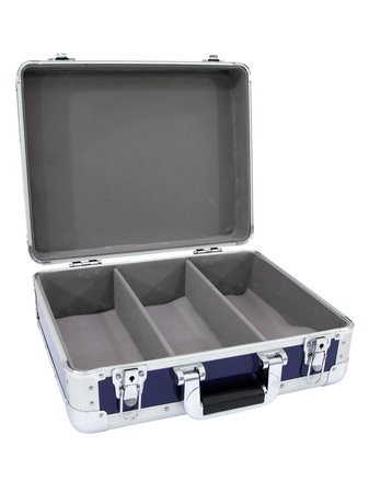 Image principale du produit Flight case pour 80 à 90 CD bleu