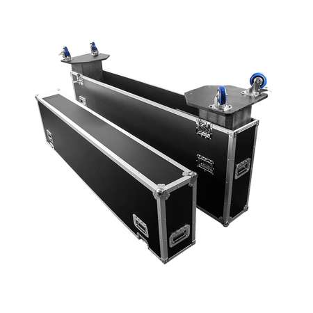 Image secondaire du produit Flight case pour écran 75 à 85 pouces