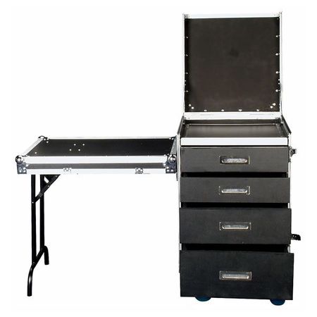 Image principale du produit Rack 4 tiroirs 12U avec couvercle table